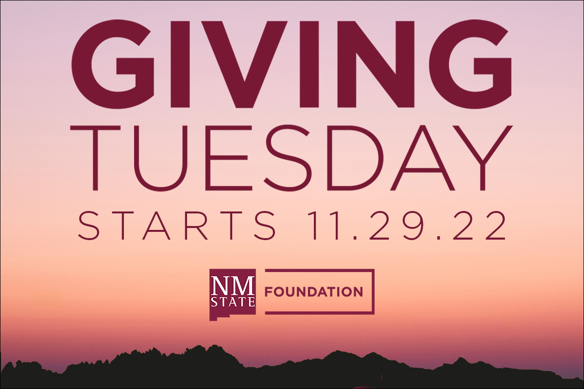 Nov. 29, 2022, is Giving Tuesday at NMSU
